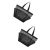 POPETPOP 2 Piezas Bolsa De Lavandería De Malla Bolsa De Ducha De Malla De Baño Bolsa De Aseo Portátil Bolsa De Malla De Ducha Portátil Neceser De Malla Nylon Playa Hombres y Mujeres Bolso